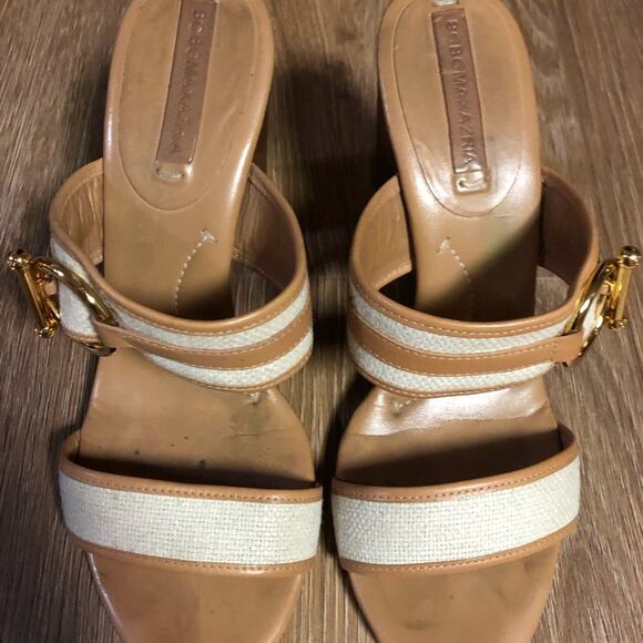 BCBG Open-Toe Heels Size 8.5 - Picture 2 of 8